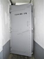 Ligne Maginot - 86 - ASCHENBACH - (Casemate d'infanterie - Double) - Porte étanche de la cloche GFM