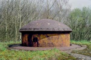 Ligne Maginot - SIMSERHOF - (Ouvrage d'artillerie) - Bloc 1
Tourelle mitrailleuses