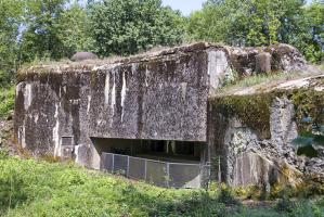 Ligne Maginot - SIMSERHOF - (Ouvrage d'artillerie) - Bloc 3
Le bloc après dégagement et nettoyage en 2014