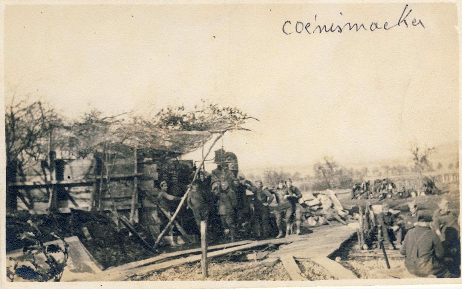 Ligne Maginot - CB108 - KOENIGSMACKER EST - (Blockhaus pour arme infanterie) - Photo supposée être du blockhaus CB108 - Inconnu