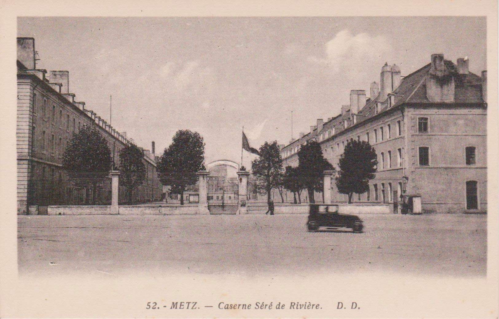Ligne Maginot - Caserne Sere de Rivieres - Caserne Séré de Rivières , ex Caserne Thomassin à Metz
Carte postale