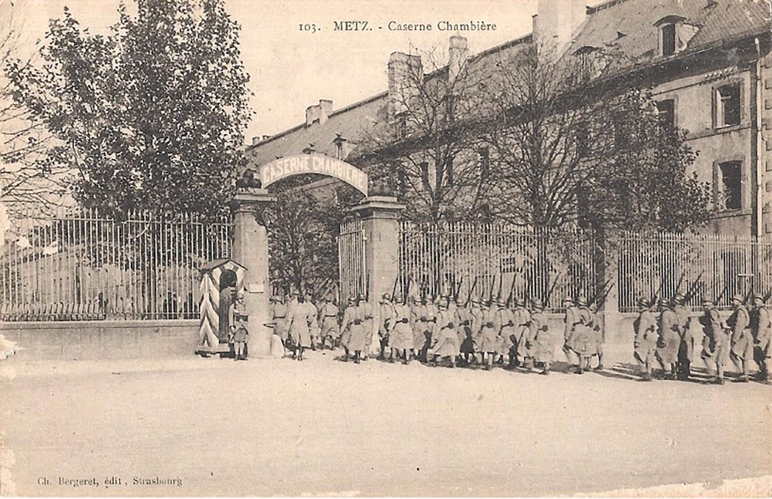 Ligne Maginot - Caserne Chambières - Caserne Chambières à Metz
Carte postale