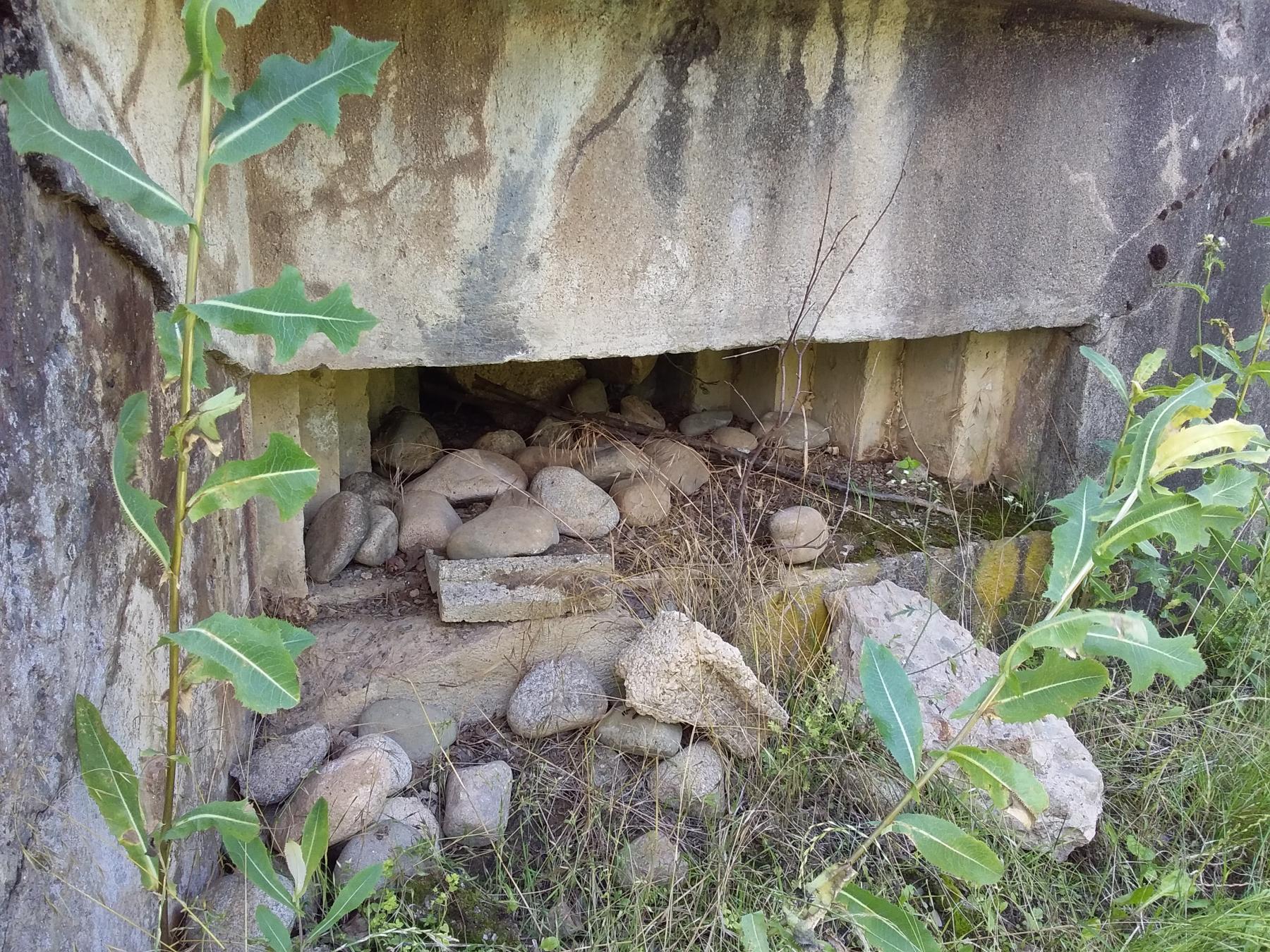 Ligne Maginot - BENNWIHR EST - (Blockhaus pour arme infanterie) - Premier créneau coté nord - Joel Muntzinger
