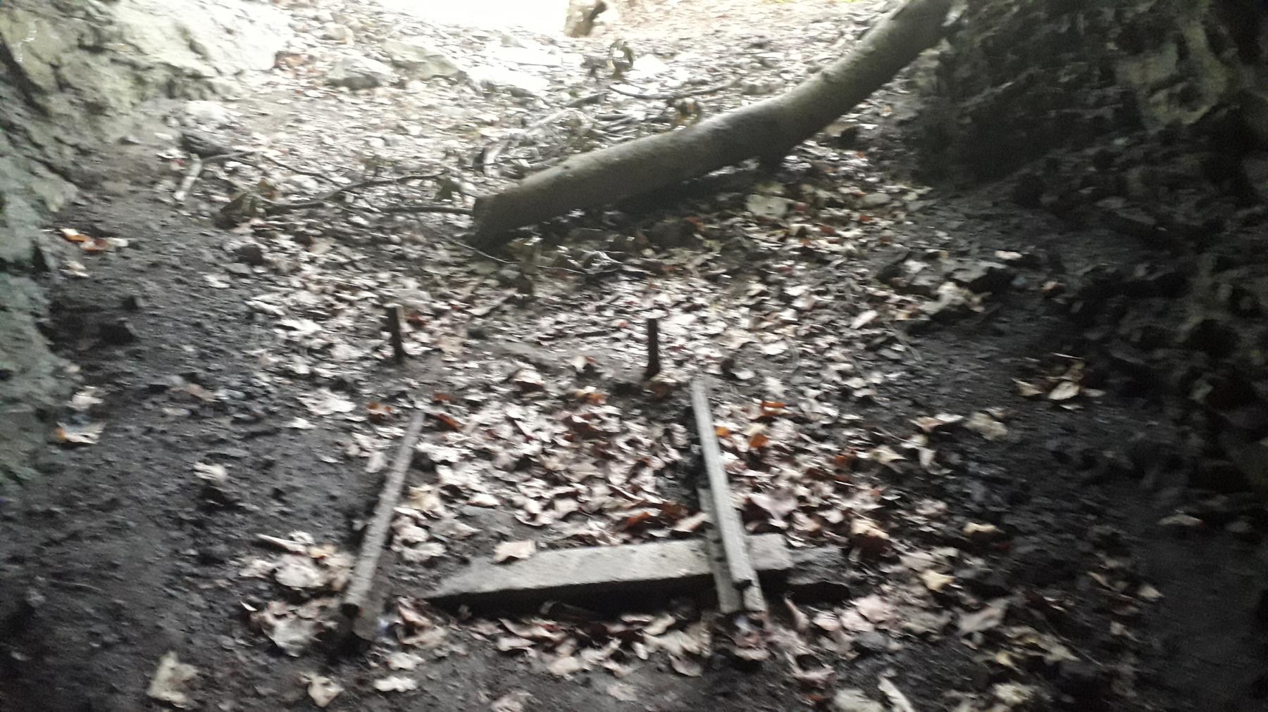 Ligne Maginot - O59 - SAXEL CENTRE - (Abri) - Vestige de voie Decauville - M.Vérilhac