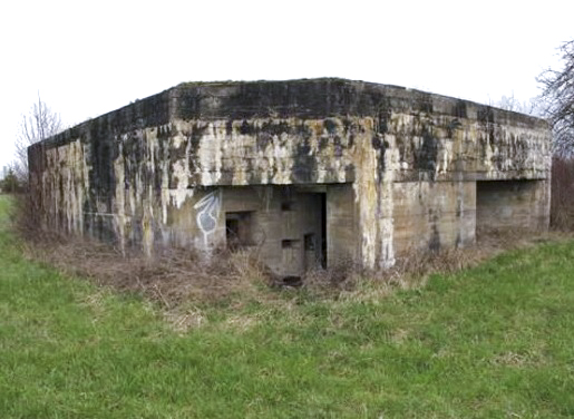 Ligne Maginot - MUEHLGIESSEN Ouest (Casemate d'infanterie) - L'entrée - AALMA - www.lignemaginot.com