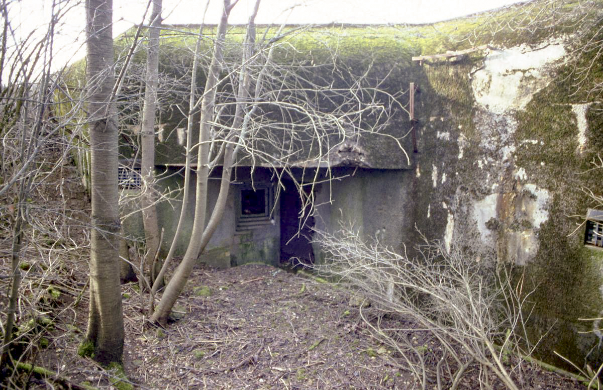 Ligne Maginot - PUXIEUX - O2 - (Observatoire d'artillerie) - La façade arrière - Valentin Hemmert