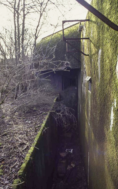 Ligne Maginot - PUXIEUX - O2 - (Observatoire d'artillerie) - La façade arrière - Valentin Hemmert