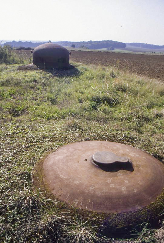 Ligne Maginot - PUXIEUX - O2 - (Observatoire d'artillerie) - La cloche GFM et la cloche périscopique - Valentin Hemmert