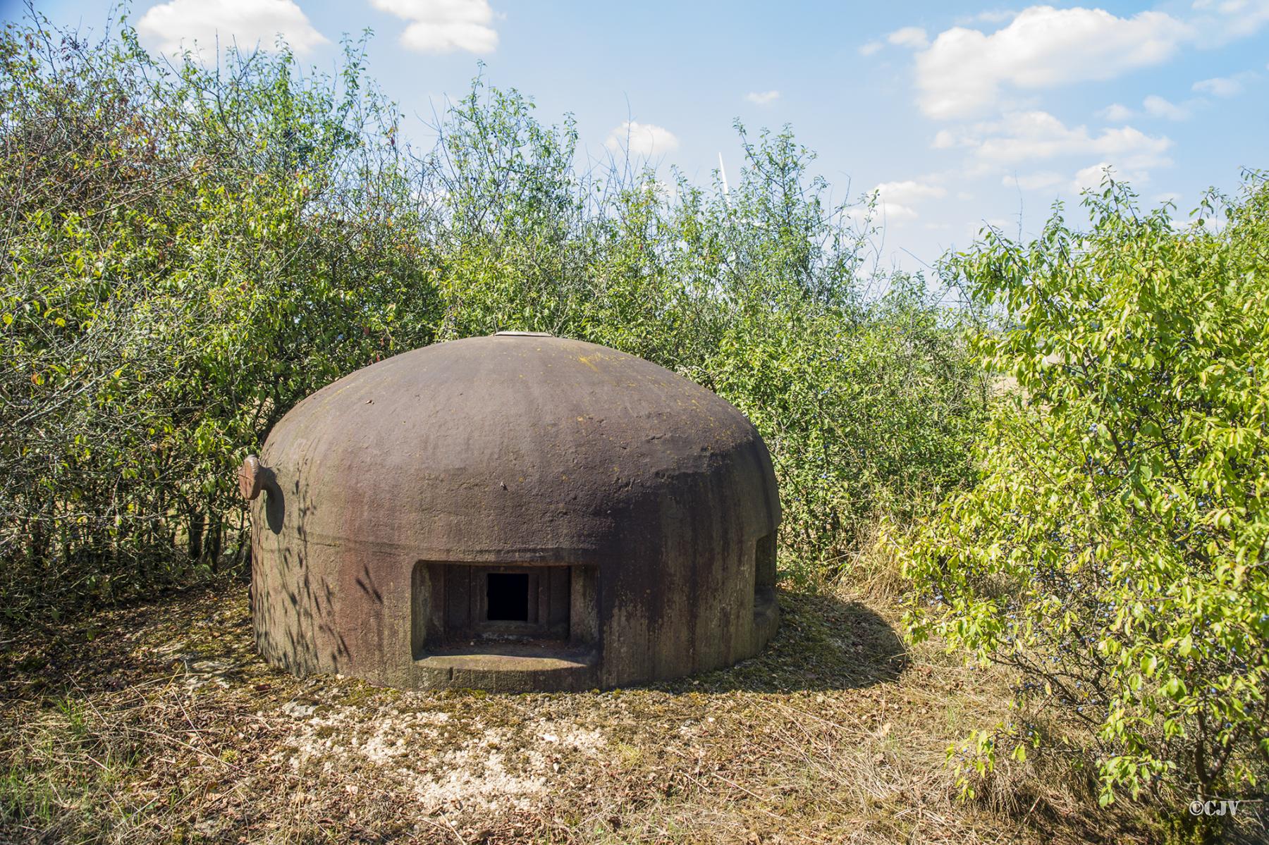 Ligne Maginot - PUXIEUX - O2 - (Observatoire d'artillerie) - La cloche GFM - Lia VERMEULEN