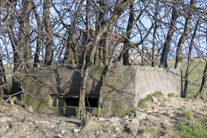 Ligne Maginot - STAND de TIR Ouest (Blockhaus pour arme infanterie) - Façade de tir - Christian LENHARD
