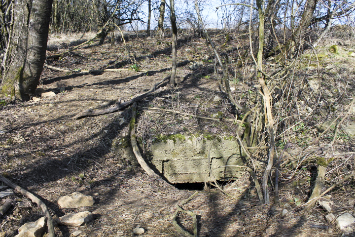 Ligne Maginot - STEINER HUEBEL - (Abri) - L'entrée du deuxième abri - Christian LENHARD