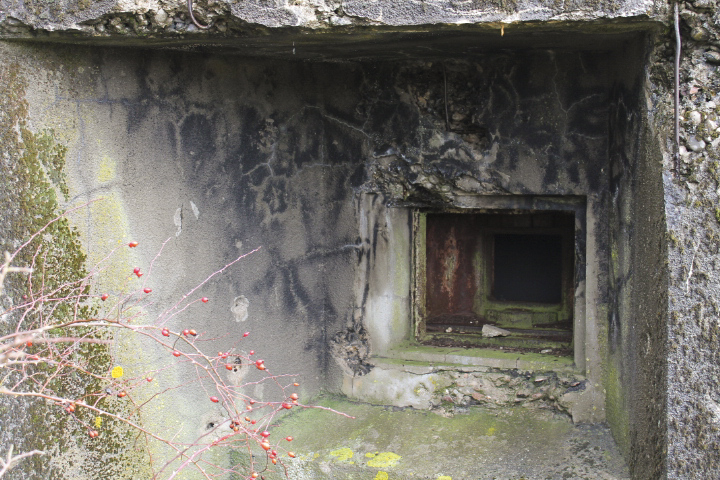 Ligne Maginot - STATION DE ROHRBACH - (Casemate d'infanterie) - Trémie type 4 pour jumelage de mitrailleuses Reibel MAC 31 et canon de 47 mm antichar - Christian LENHARD