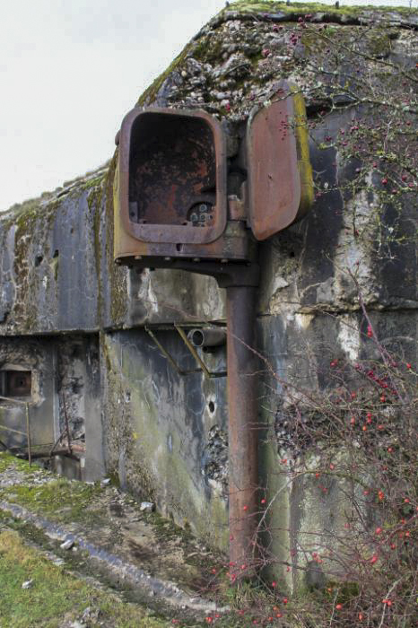Ligne Maginot - STATION DE ROHRBACH - (Casemate d'infanterie) - La niche blindée du projecteur - Christian LENHARD