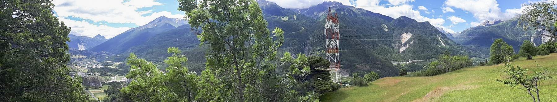 Ligne Maginot - AMODON - (Observatoire d'infanterie) - Vue panoramique du secteur couvert depuis l'emplacement du périscope - Gregory Fuchs