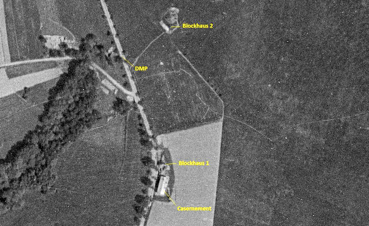 Ligne Maginot - PA du BITSCHERBERG -  - Geoportail - IGN 1938
