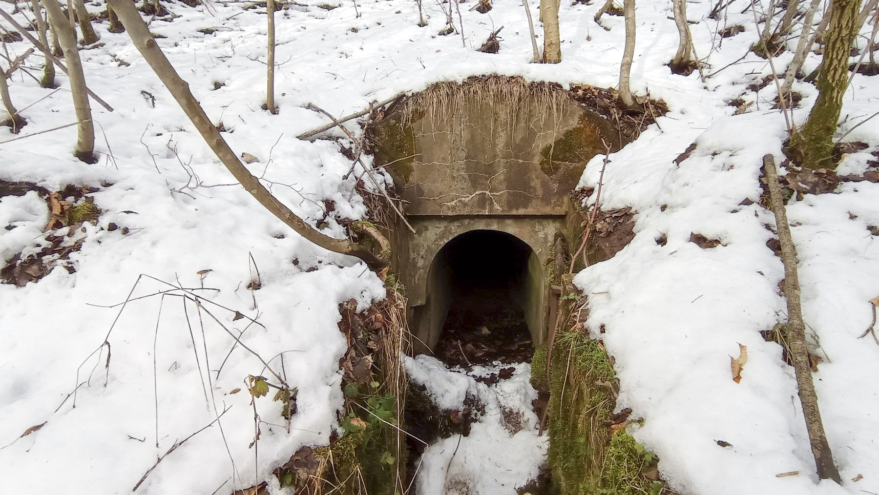 Ligne Maginot - FROHMUHL (PC DU QUARTIER KAPELLENHOF - II/153° RIF) - (Abri) - Evacuation extérieure de l'égout - Baptiste GAUDIN