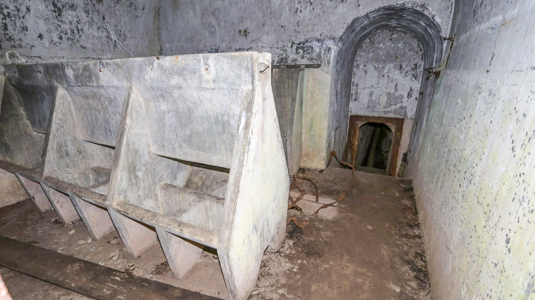 Ligne Maginot - FROHMUHL (PC DU QUARTIER KAPELLENHOF - II/153° RIF) - (Abri) - Les lavabos - Philippe EVA
