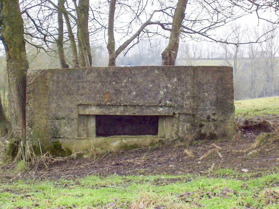 Ligne Maginot - GALGENBERG 3 - (Blockhaus pour arme infanterie) - Vue avant - JM57
