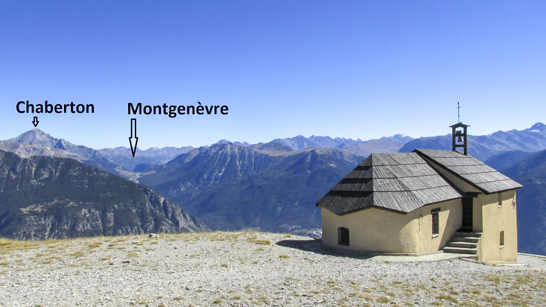 Ligne Maginot - NOTRE-DAME DES NEIGES (II/154° RAP) - (Observatoire d'artillerie) - La chapelle ND des Neiges dans son environnement - Jean Berthier