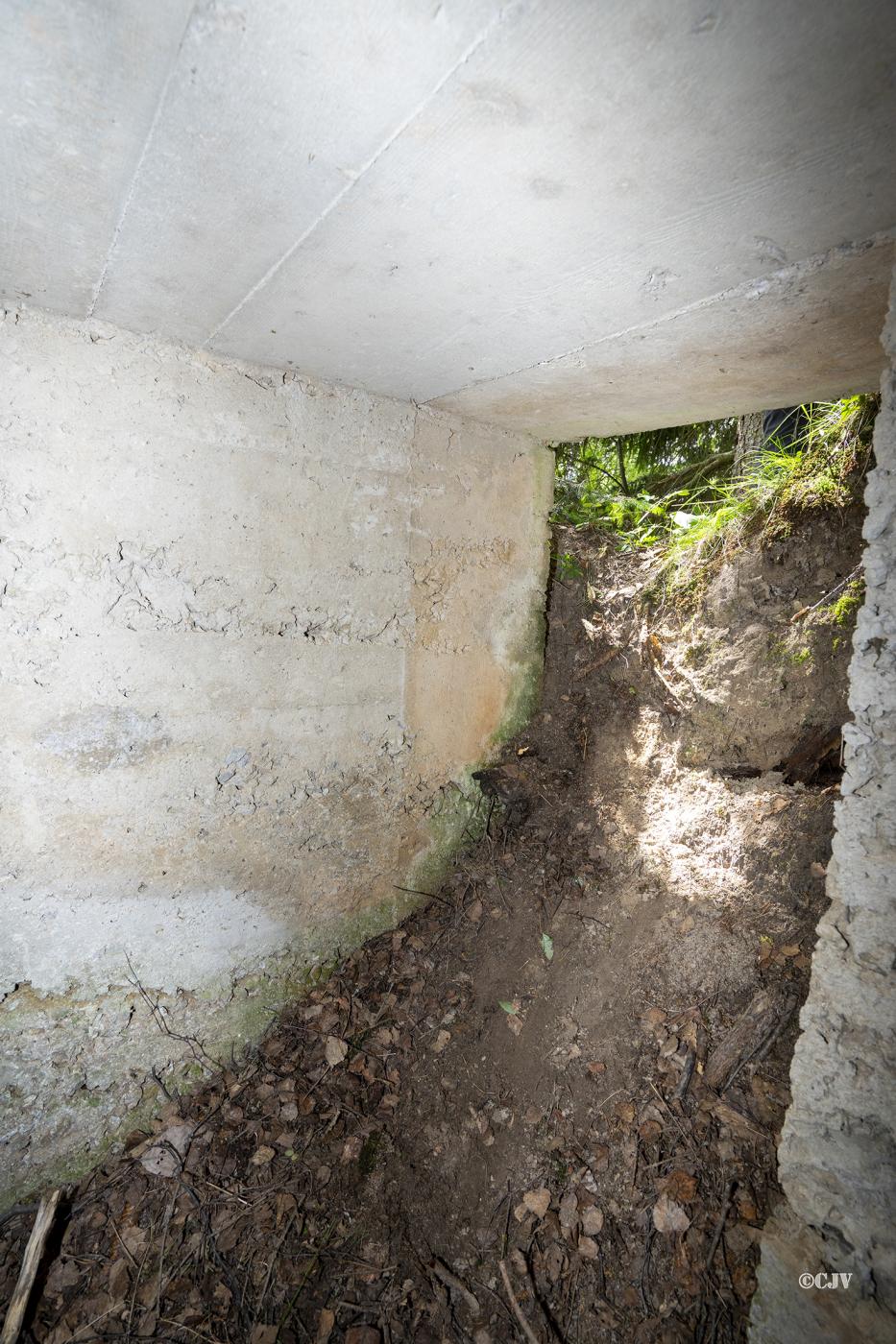 Ligne Maginot - AMODON 3 - (Blockhaus pour arme infanterie) - L'entree - Lia VERMEULEN