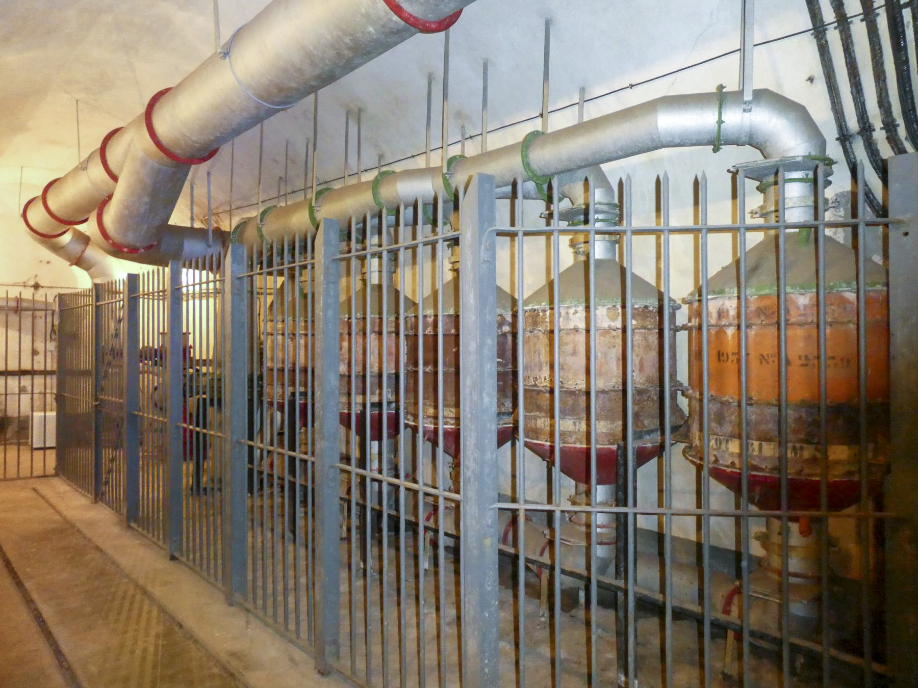 Ligne Maginot - SAINT ROCH (SHR) - (Ouvrage d'artillerie) - Salle de neutralisation des blocs de combat - ELLENA - CUNY