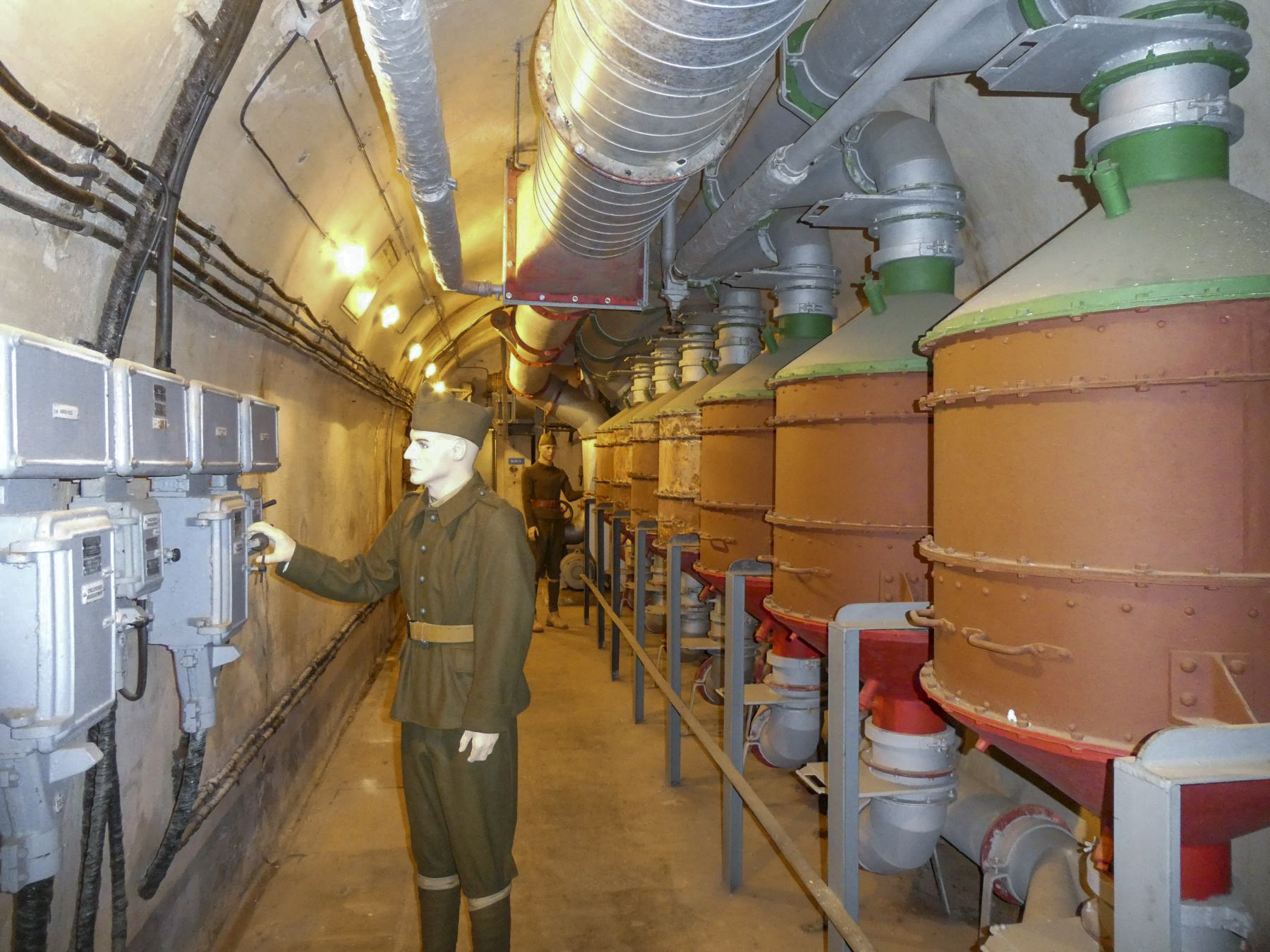 Ligne Maginot - SAINT ROCH (SHR) - (Ouvrage d'artillerie) - Salle de neutralisation - ELLENA - CUNY