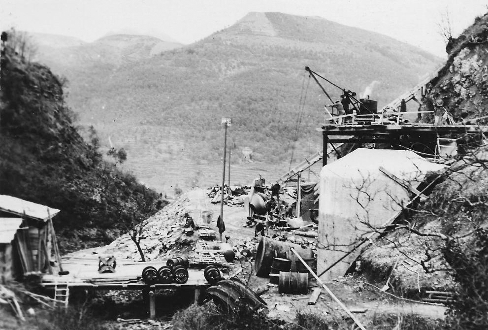 Ligne Maginot - SAINT ROCH (SHR) - (Ouvrage d'artillerie) - La construction de l'ouvrage - Sté Roussel