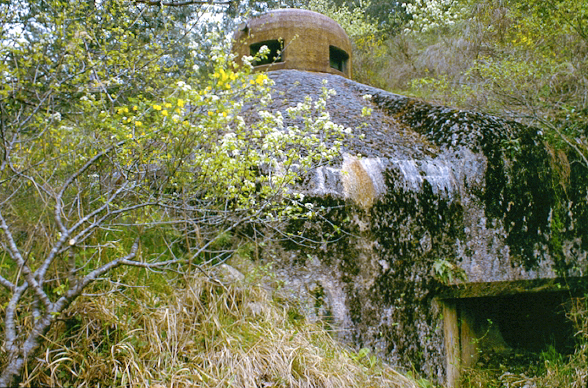 Ligne Maginot - SAINT ROCH (SHR) - (Ouvrage d'artillerie) - Bloc 2
La cloche GFM et la bouche d'aération - Alain LOVINY