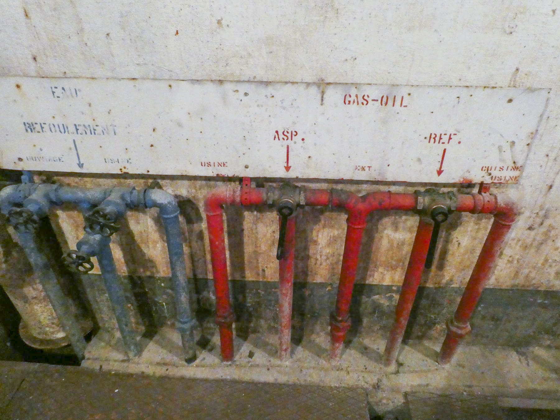 Ligne Maginot - SAINT ROCH (SHR) - (Ouvrage d'artillerie) - Clarinette de distribution d'eau et gasoil - ELLENA - CUNY
