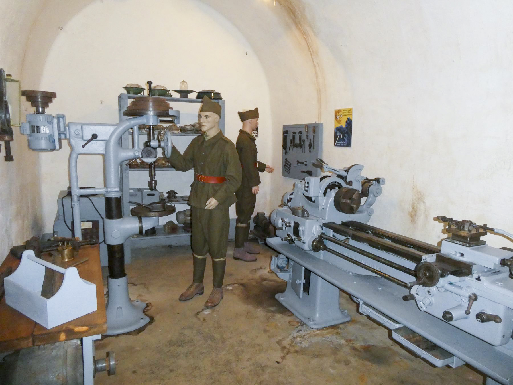 Ligne Maginot - SAINT ROCH (SHR) - (Ouvrage d'artillerie) - Atelier - ELLENA - CUNY