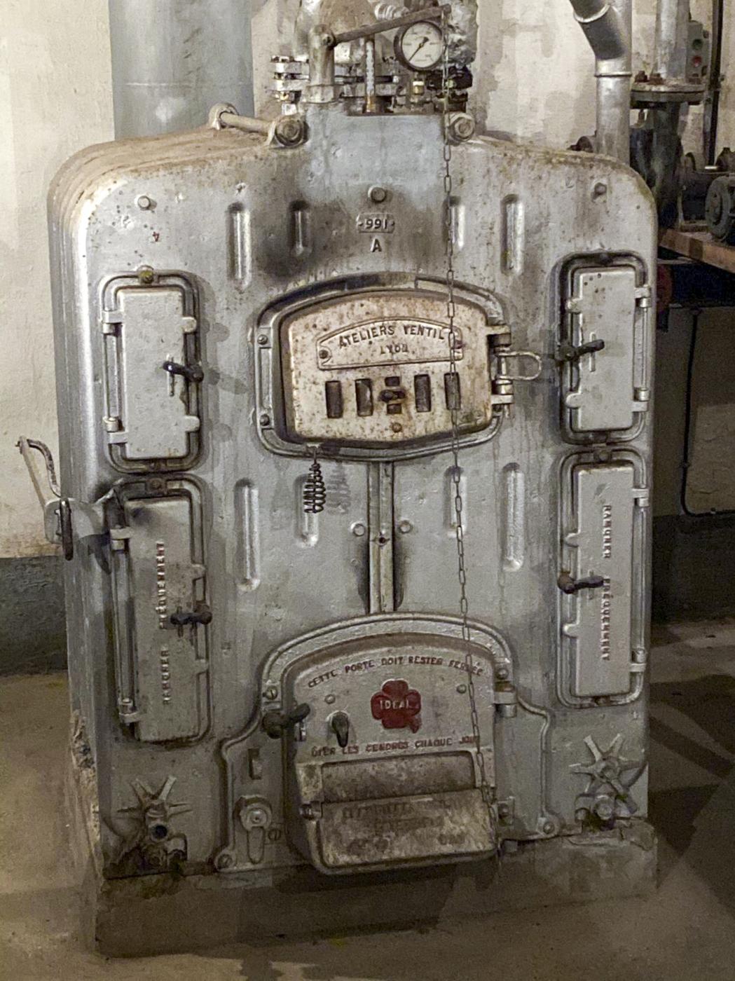 Ligne Maginot - SAINT ROCH (SHR) - (Ouvrage d'artillerie) - Chaudière au charbon Ateliers Ventil - Pascal LAMBERT
