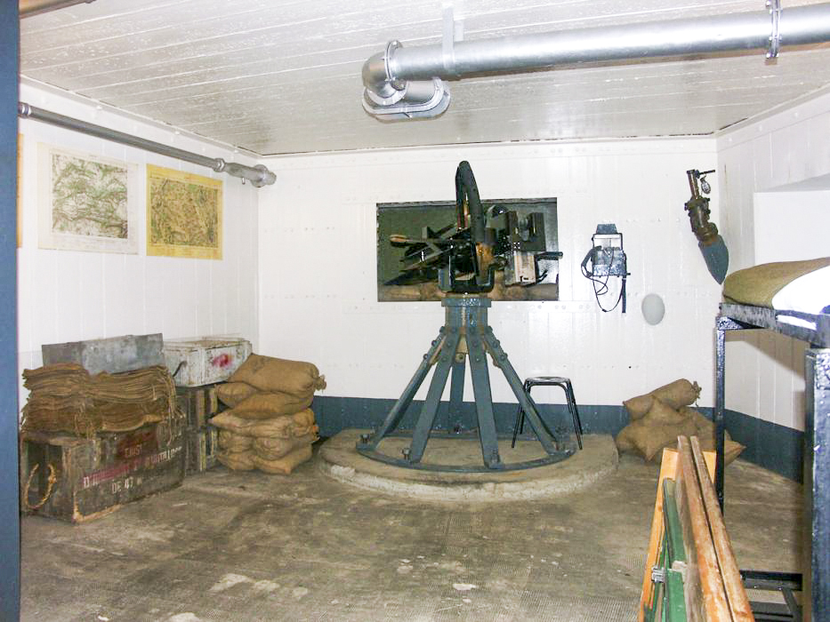 Ligne Maginot - Blockhaus STG 86 - Aschenbach - Chambre de tir antichar sud-ouest
