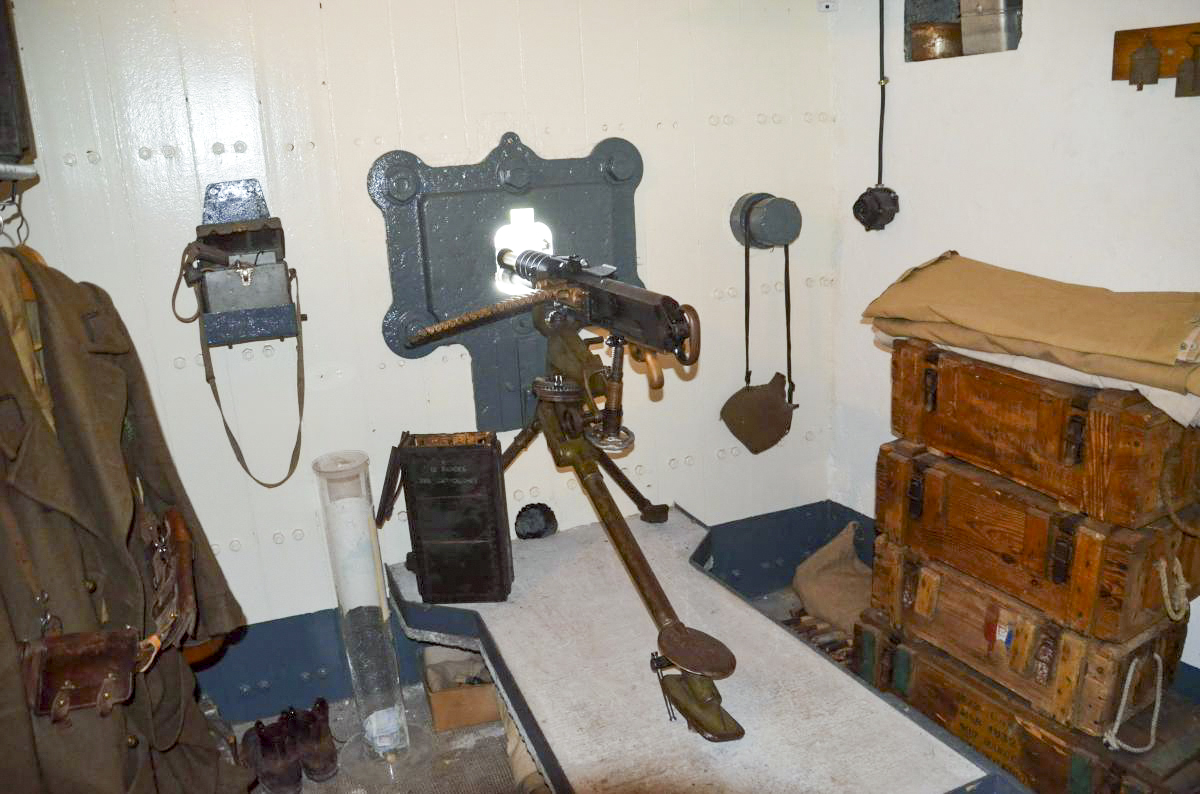 Ligne Maginot - 86 - ASCHENBACH - (Casemate d'infanterie - Double) - Chambre de tir mitrailleuse nord-est - D. Froehly