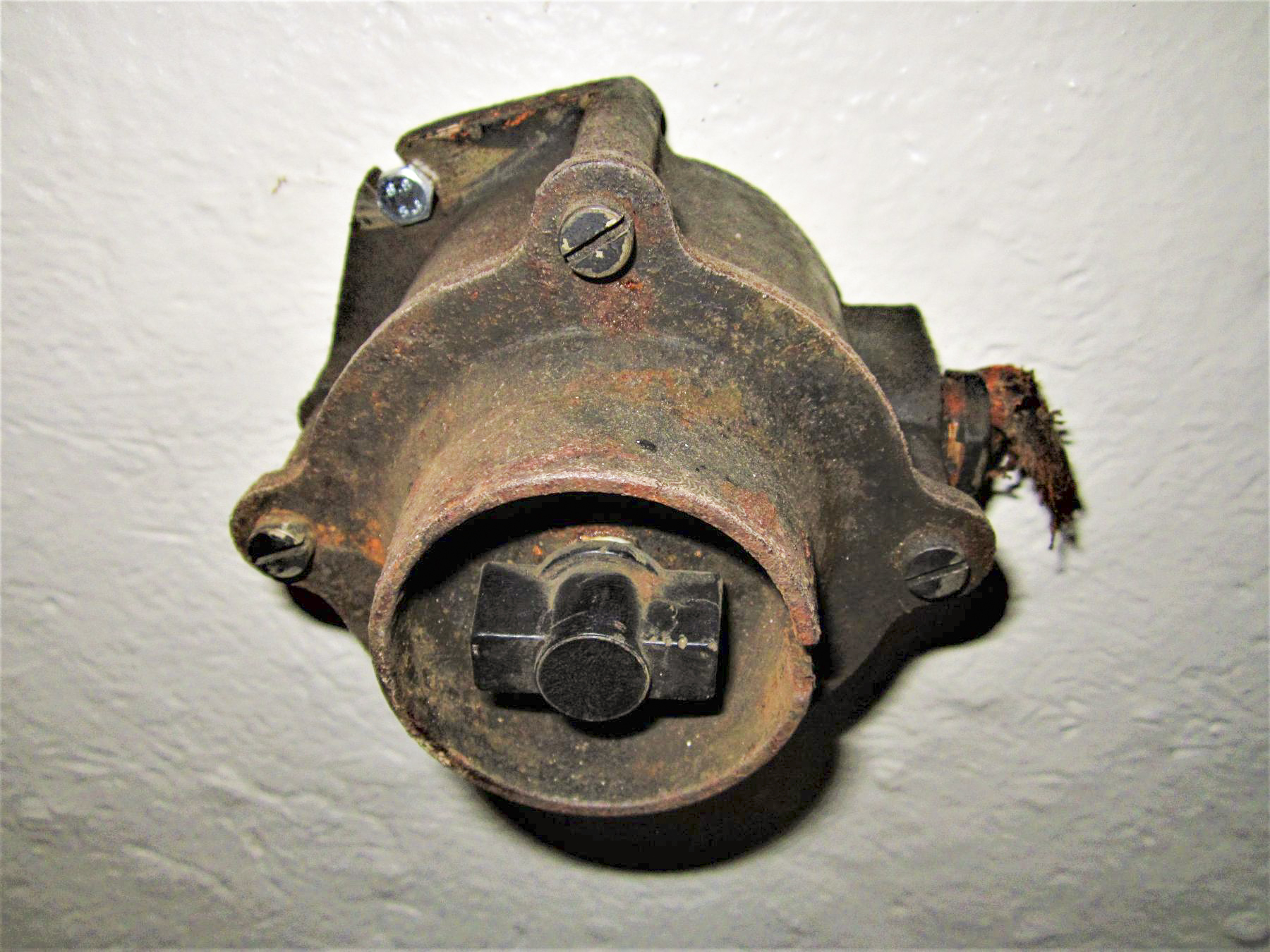 Ligne Maginot - 86 - ASCHENBACH - (Casemate d'infanterie - Double) - Interrupteur du projecteur - Gregory Fuchs