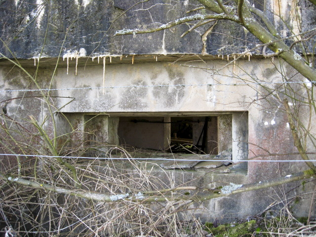 Ligne Maginot - HAMMELSWIESE  8 - (Blockhaus pour canon) - Créneau pour canon - Christian LENHARD