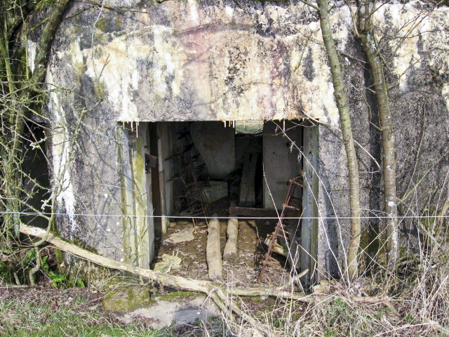 Ligne Maginot - HAMMELSWIESE  8 - (Blockhaus pour canon) - L'entrée du matériel - Christian LENHARD