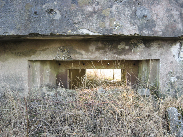 Ligne Maginot - HEILIGENBRONNEN EST - (Blockhaus pour canon) - Créneau pour canon - Christian LENHARD