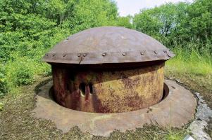 Ligne Maginot - SIMSERHOF - (Ouvrage d'artillerie) - Bloc 4
Tourelle des mitrailleuses