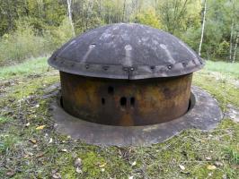 Ligne Maginot - SIMSERHOF - (Ouvrage d'artillerie) - Bloc 4
Tourelle mitrailleuses