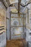Ligne Maginot - SIMSERHOF - (Ouvrage d'artillerie) - Bloc 4
Porte blindée avec passage du rail Tourtellier