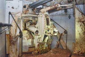Ligne Maginot - SIMSERHOF - (Ouvrage d'artillerie) - Bloc 6
Canon obusier 75/32