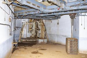 Ligne Maginot - SIMSERHOF - (Ouvrage d'artillerie) - Bloc 6
Monorail Tourtellier pour l’approvisionnement du canon obusier 75/32