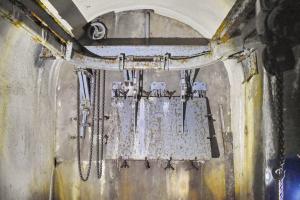 Ligne Maginot - SIMSERHOF - (Ouvrage d'artillerie) - Bloc 6
Trappe de la fosse à douilles du bloc