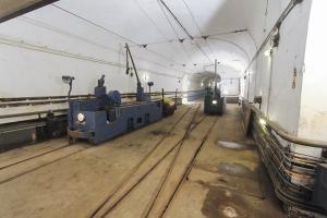 Ligne Maginot - SIMSERHOF - (Ouvrage d'artillerie) - Galeries de l'ouvrage
Locotracteurs VETRA pour voie de 60