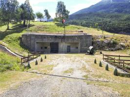 Ligne Maginot - SAINT GOBAIN - (Ouvrage d'infanterie) - Bloc EMH
Le pont sur le torrent détourné et canalisé