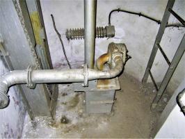 Ligne Maginot - SAINT GOBAIN - (Ouvrage d'infanterie) - Bloc 4
Ventilateur et récupérateur des douilles de la cloche GFM