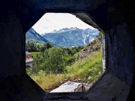Ligne Maginot - SAINT GOBAIN - (Ouvrage d'infanterie) - Bloc 4
Vue depuis le créneau FM