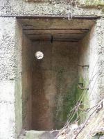 Ligne Maginot - SIERSTHAL 2 - (PC) - L'édicule de la sortie haute
Noter la réservation pour une gaine d'évacuation