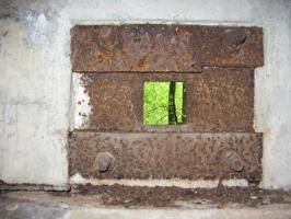 Ligne Maginot - HASPELSCHIEDT 4 (AVANT POSTE) - (Blockhaus pour arme infanterie) - Trémie FM