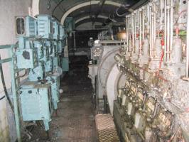 Ligne Maginot - OTTERBIEL - (Ouvrage d'artillerie) - Usine électrique
Groupes électrogènes à moteurs SMIM de 125 CV 